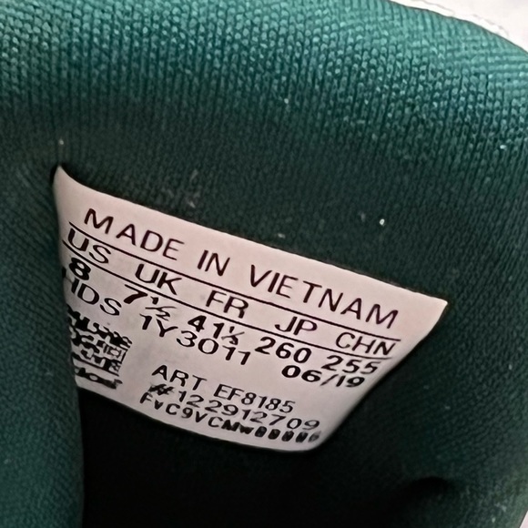 Alphabounce adidas U Miami Hurricanes running shoes size US Womens 8 Mens 6.5 - Picture 5 of 6